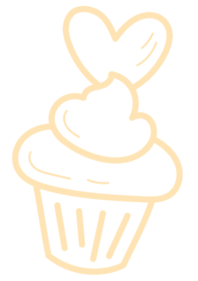 image of cake with heart