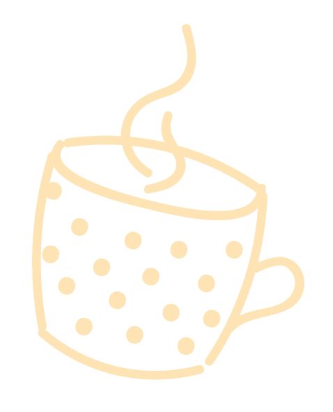 image of dot styling with cup