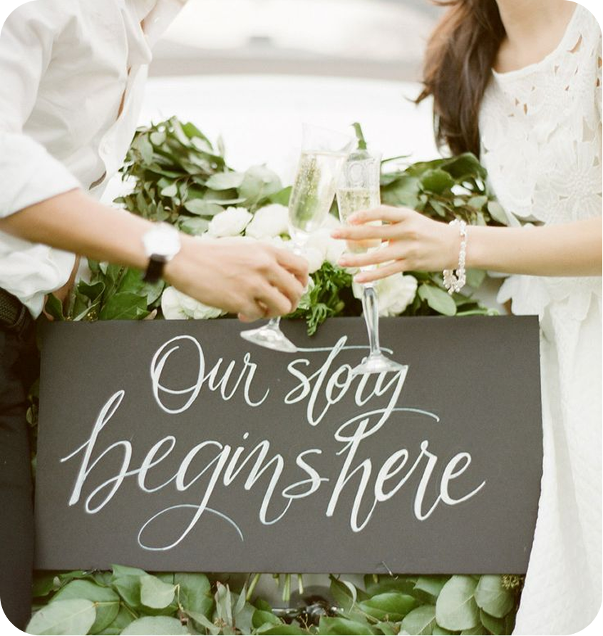 image of couples holding glass