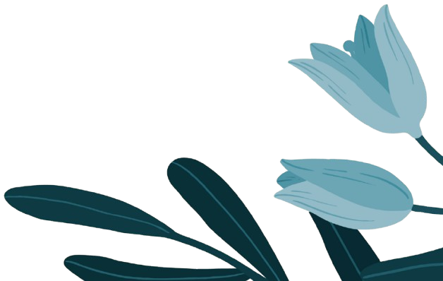 image of blue flowers