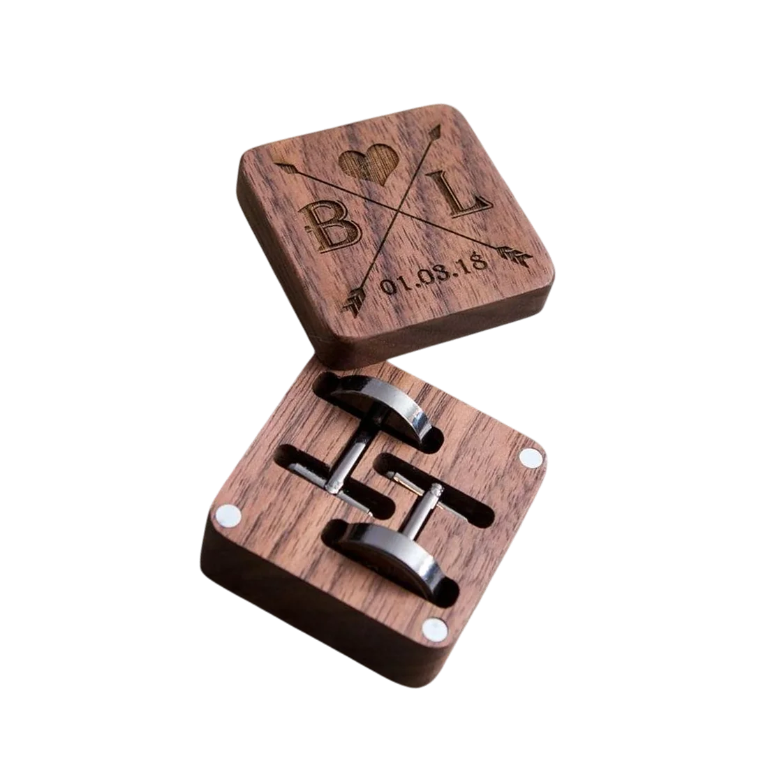 image box with button